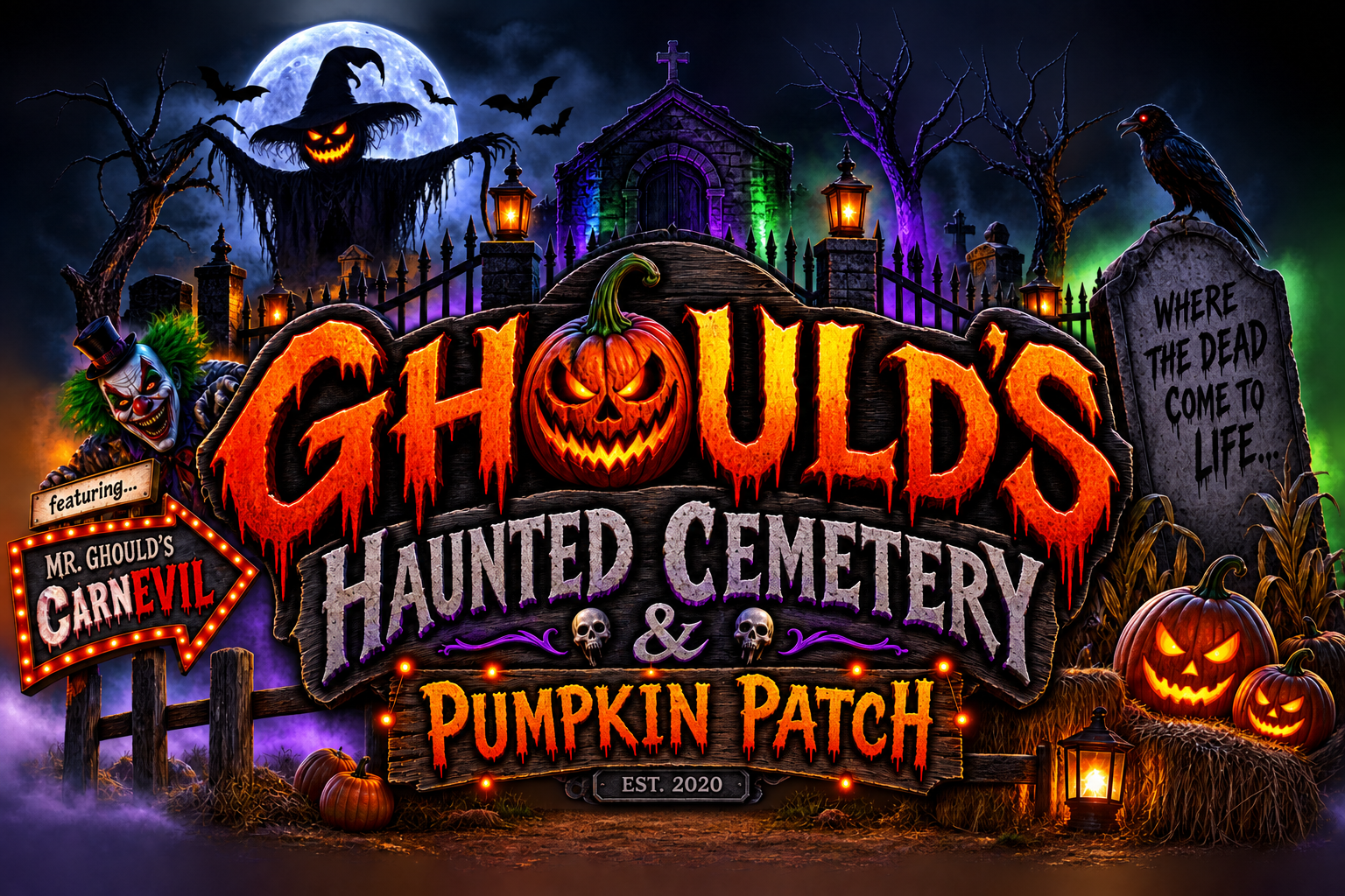 Ghould's Haunted Cemetery and Pumpkin Patch